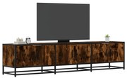 vidaXL Comodă TV, stejar fumuriu, 180x35x41 cm, lemn prelucrat