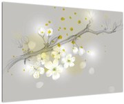 Tablou - Crenguțe înflorite (90x60 cm)