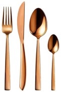 Tacâmuri din oțel inoxidabil arămii 24 buc Copper – Orion