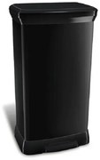 Coș de gunoi Curver Rectangular 50 l, negru