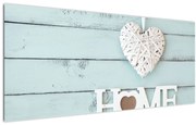 Tablou - I love home (120x50 cm)