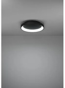 Plafonieră LED dimabilă Eglo 901251 LORETELLO LED/12W/230V negru + telecomandă