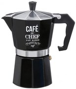 Cafetiera SG din aluminiu, 375 ml, negru