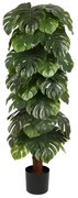 Plantă Artificială Monstera Deliciosa Elegantă Fără Ghiveci PA17/140, 140cm Verde – Exotică și Răcoritoare pentru Orice Spațiu