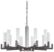 Kolarz 6009.81060 - Lustr RAGGIO 10xE14/25W/230V mat cromat