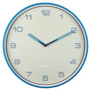 Karlsson 6013BB ceas de perete design, albastru, diametru 40 cm