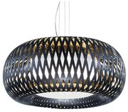 Lustra design Art Deco unicat realizat manual Kalatos negru/auriu