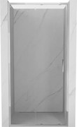 Mexen Exo uși de duș glisante 125 cm, transparente, crom - 8151-125-000-01-00