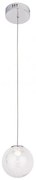 Lustra LED, Pendul suspendat ZOE crom P0388 MX