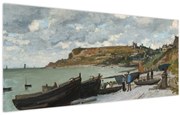 Tablou - Claude Monet, Sainte Adresse, reproducere (120x50 cm)