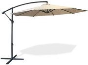 Umbrelă de grădină cu braț lateral Fieldmann FDZN 5103 , crem