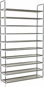 Pantofar FILOU, gri, metal/material textil, 100x27x175 cm