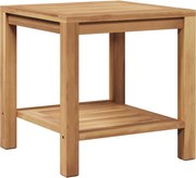 vidaXL Masă de cafea Maro 45 x 45 x 45 cm Lemn masiv de tec