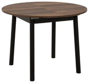 Masă de luat masa Oliver Walnut Black