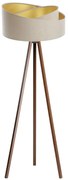 Lampă de podea GALAXY 1xE27/60W/230V bej/wenge