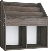 vidaXL Raft reviste copii, stejar sonoma, 71x30x78,5cm, lemn prelucrat