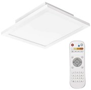 Plafonieră LED dimabilă LED/20W/230V 2700K-6500K pătrată + telecomandă