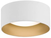 Plafoniera moderna design circular MOHITO alb/auriu