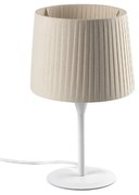 Veioza / Lampa de masa moderna design elegant SAMBA mini alb/bej 64316-35