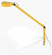 Veioza LED dimabila / Lampa de birou cu clips design ultra-modern INVITING galbena
