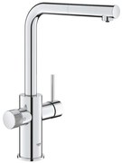 GROHE 30601000 - Baterie pentru chiuvetă BLUE PURE A cu furtun extractabil, crom lucios