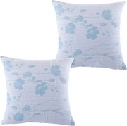 VIALMAN Set de 2 feţe pernuţe SOFIA albastru 40 x 40 cm