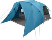 vidaXL Cort cu dome pentru 4 persoane albastru 455 x 252 x 178 cm