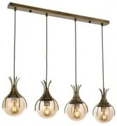 Suspensie moderna 4 becuri E27 AV-1766-4EY AVONI