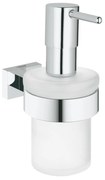 Dispenser sapun lichid Grohe Essentials Cube, cu suport, Crom-40756001