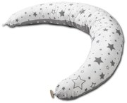 Perna gravide 200x35 cm cu husa detasabila Kidizi Hanna Galaxy Grey