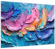 Tablou pe sticlă - Pictură în ulei (70x50 cm)