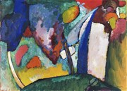 Reproducere The Waterfall (1909), Wassily Kandinsky