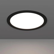 Eglo 901389 - Spot LED FUEVA încastrat, 18,5 W, 230 V, Ø 21,6 cm, negru