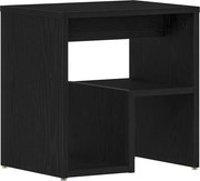 vidaXL Dulap de noapte Stejar negru 40 x 30 x 40 cm Lemn compozit