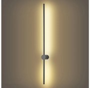 Brilagi - Aplică LED de exterior AURA, 20W, 230V, 3000K, IP54, antracit