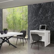 Consola extensibila tip masa Marina - ALB FRASIN - 295 cm/90cm - 12
