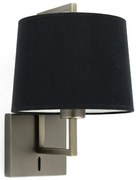 Aplica de perete eleganta design clasic FRAME auriu/negru