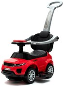 Mașinuță Baby Mix cu bară de ghidare SUV 3in1, roșu