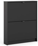 Pantofar negru cu deschidere înclinată Shoes – Tvilum