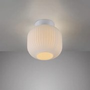 Schöner Wohnen 13574-16 - Plafonieră NAMI 1xE27/25W/230V, diam. 20 cm, albă
