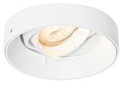 Set de 6 spoturi încastrate moderne albe GU10 rotunde fără ramă - Oneon