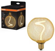 Bec LED dimabil Osram DECOR FILAMENT G125 E27/3,5W/230V 1800K auriu