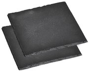 Set de suporturi din ardezie Kesper 38110 2 buc,13 x 13 cm