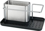 Organizator pentru accesorii de spălat vase ORIO, oțel inoxidabil, WENKO