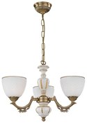 Candelabru din alama cu 3 brate design italian 8656