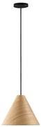 Lustra/Pendul lemn natural, ELYSIAN, D 30cm