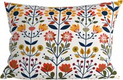 Fata de perna din polibumbac FOLKLORIA POLY 70x90 cm, colorat