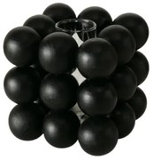 Vaza Beads neagra 9/9 cm