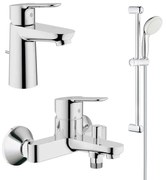 Pachet complet baterii baie 3 in 1 Grohe &quot;Prima Casa&quot; marimea S-(23328000,23334000,27853001)