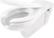 Vital Vas de WC, cu capac, pentru persoane cu mobilitate redusă Finisaj: Alb CDVD6WPW